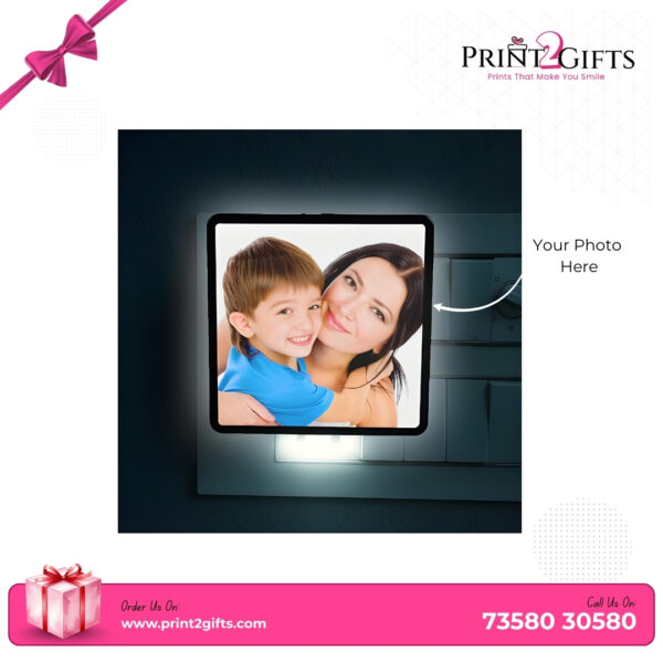 Customized Photo Plug Lamp
